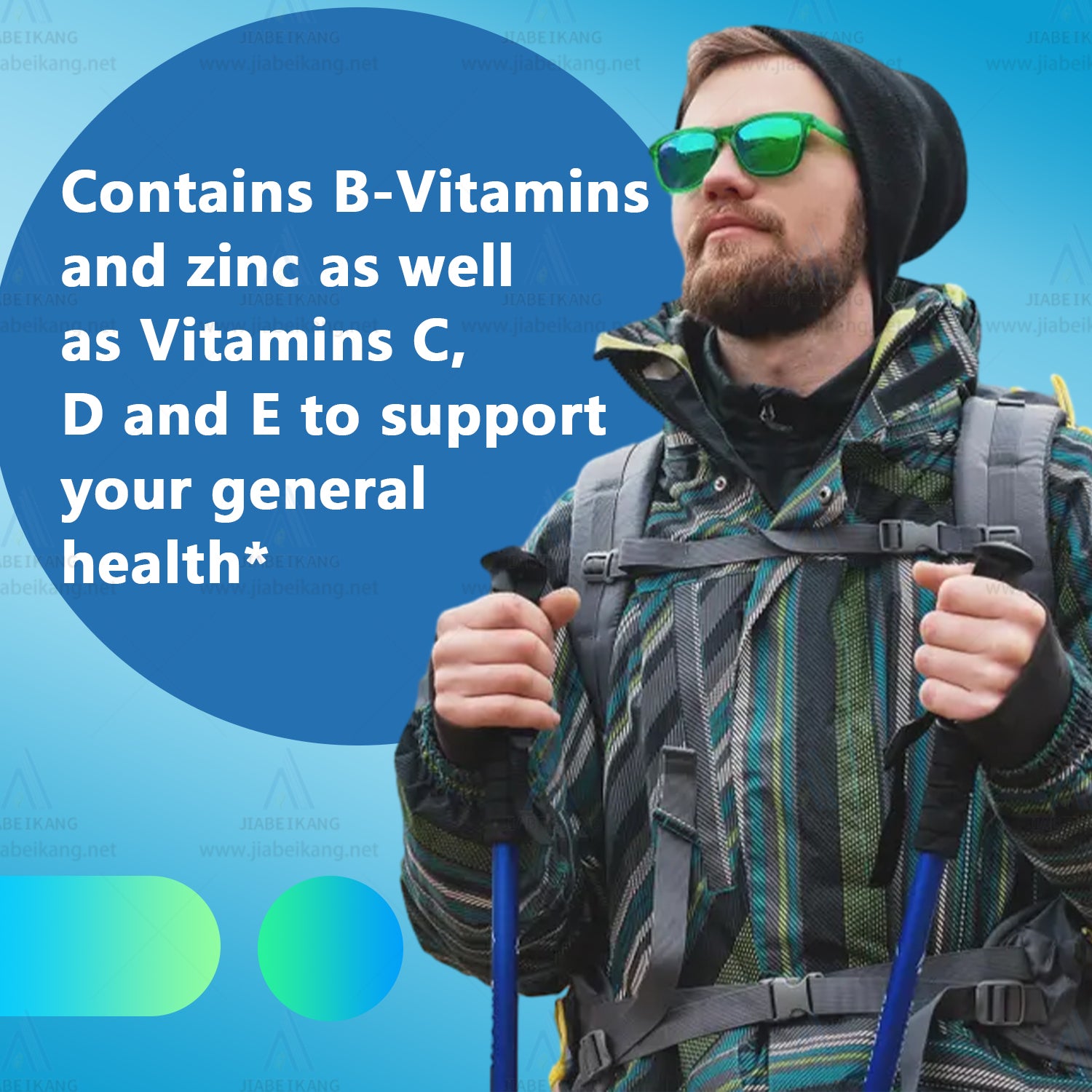 Hot Sale Men Multivitamin Supplement OEM ODM Custom Private Label Energy Vitality Support Gummies Tablets Capsules