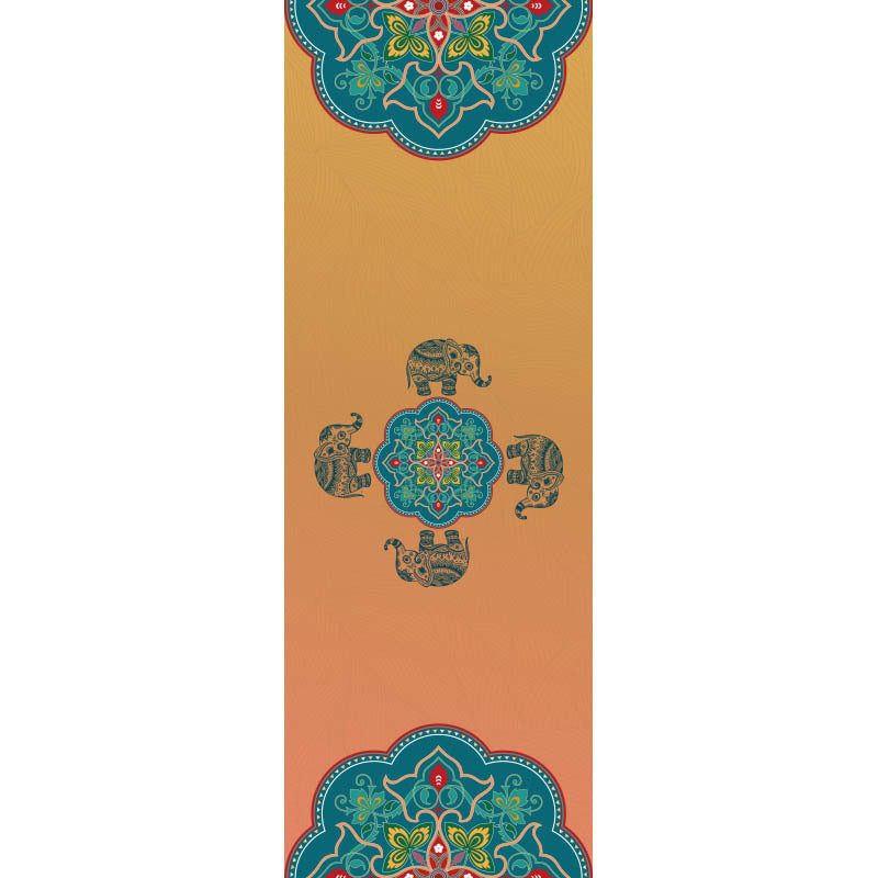 Printed Yoga Mat Drape Sweat-Absorbent Fitness Yoga Towel Yoga Drape