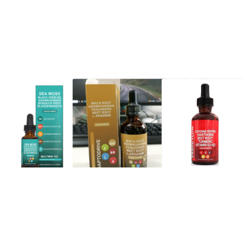 Vitamin D3 K2 Hawthorn Fruit Supplement Liquid Drops