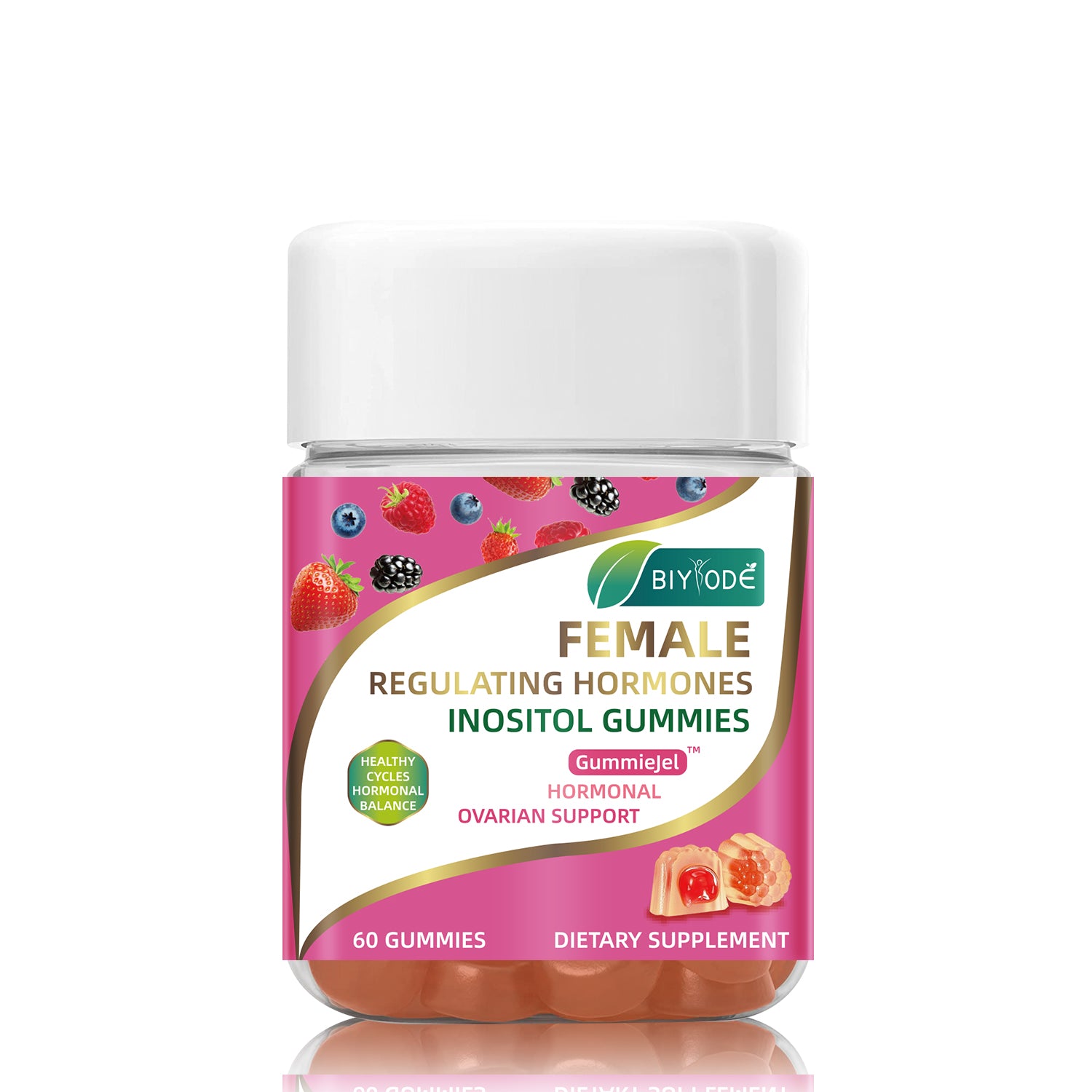 Female Multivitamin Inositol Gummies Hormonal Support