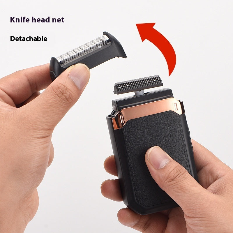 Reciprocating Electric Shaver Pop-up Sideburns Two-in-one Shaver