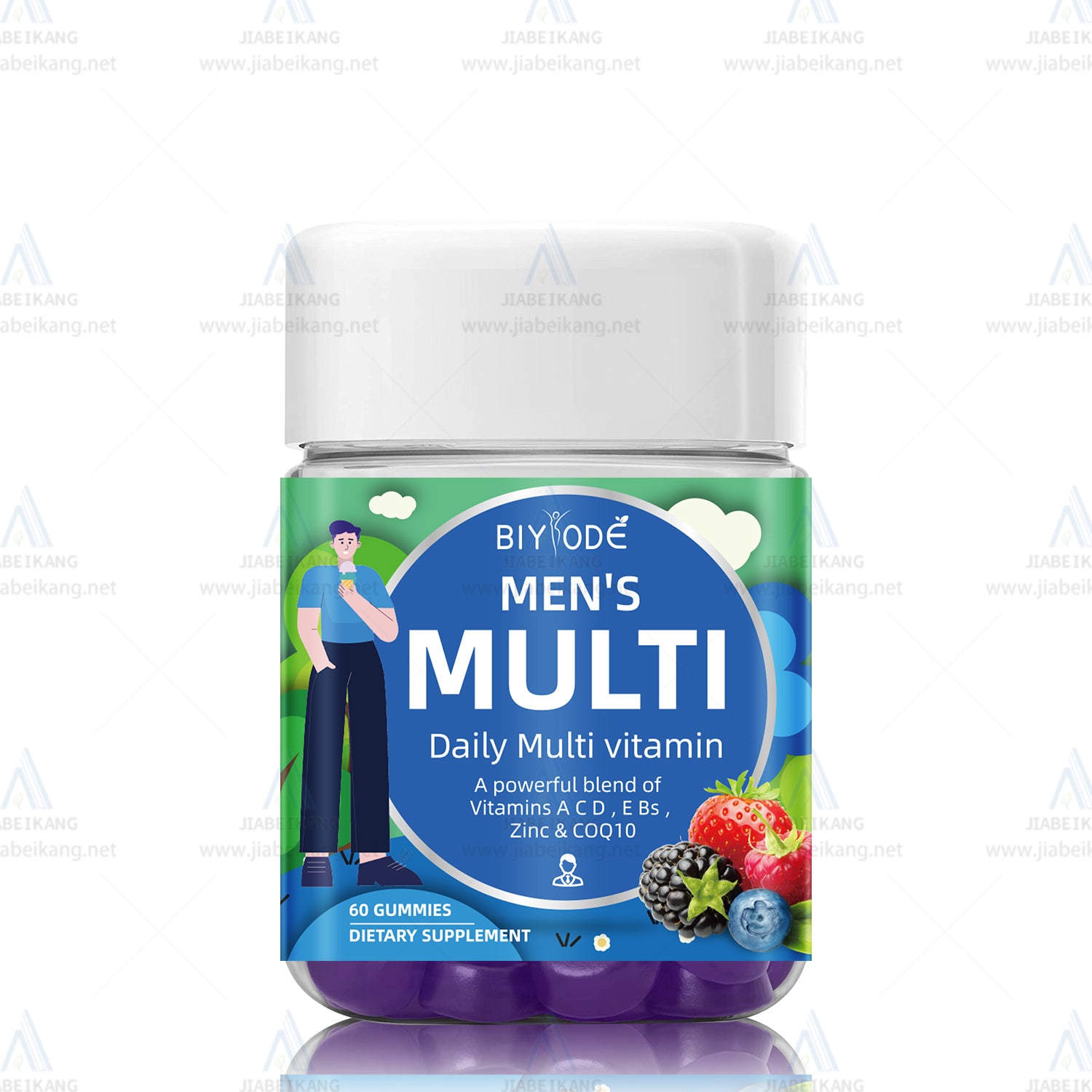 Hot Sale Men Multivitamin Supplement OEM ODM Custom Private Label Energy Vitality Support Gummies Tablets Capsules