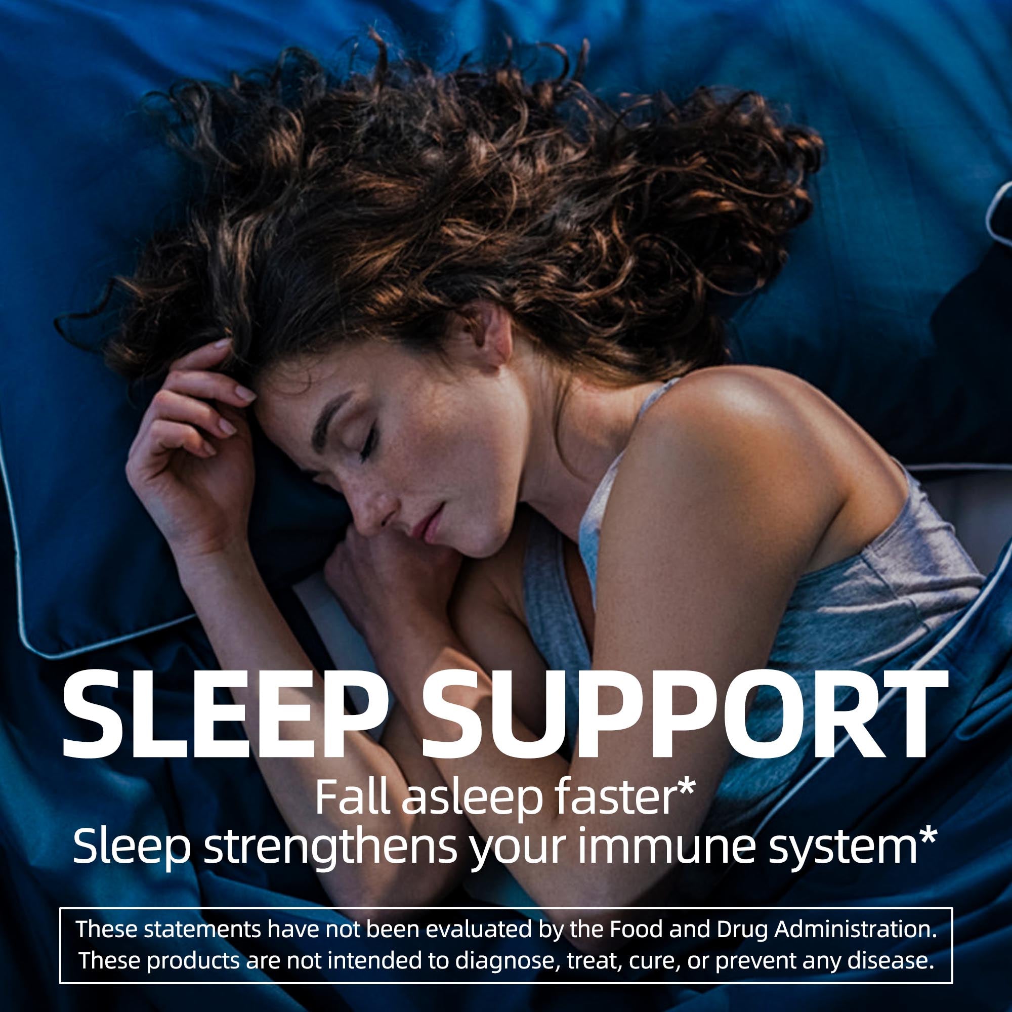 Jiabeikang Factory Wholesale GABA Sleep Gummies Deep Rest Support Supplement