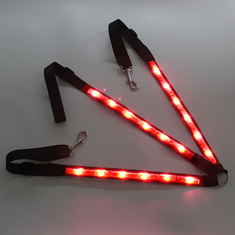 LED Cinch Cool Horse Harness Equipment Luminous Chest Strap